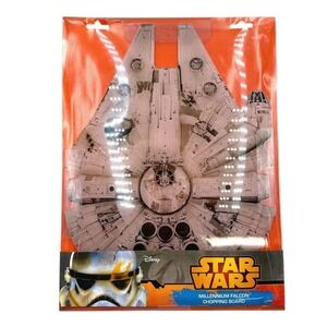 Star Wars Millennium Falcon Chopping Board Kitchenware Disney Officialf NEW‎